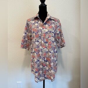 Yves Saint Laurent Multicolor Floral Men's Shirt